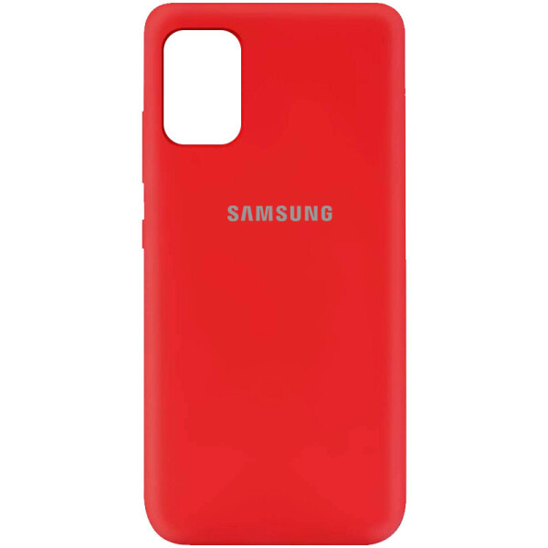 

Чехол Silicone Cover My Color Full Protective (A) для Samsung Galaxy A41 Красный / Red (5688600)