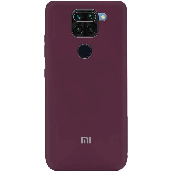 

Чехол Silicone Cover My Color Full Protective (A) для Xiaomi Redmi Note 9 / Redmi 10X Бордовый / Maroon (642544)