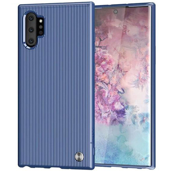 

TPU чехол iPaky Suitcase Series для Samsung Galaxy Note 10 Plus Синий (7541045)