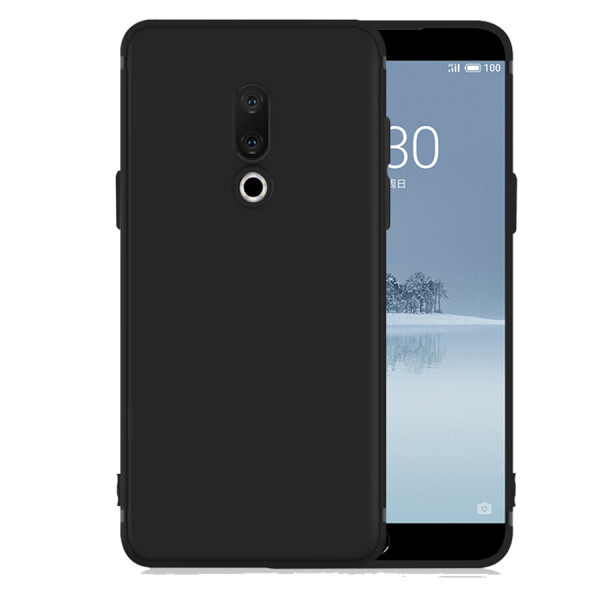 

Ударопрочный матовый TPU чехол для Meizu 15 Plus Черный (3250773)