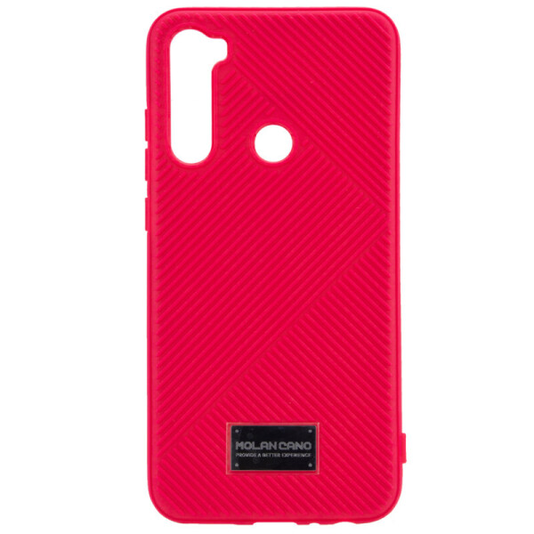 

TPU накладка Molan Cano Jelline series для Xiaomi Redmi Note 8 (Розовый / Hot Pink) (769027)