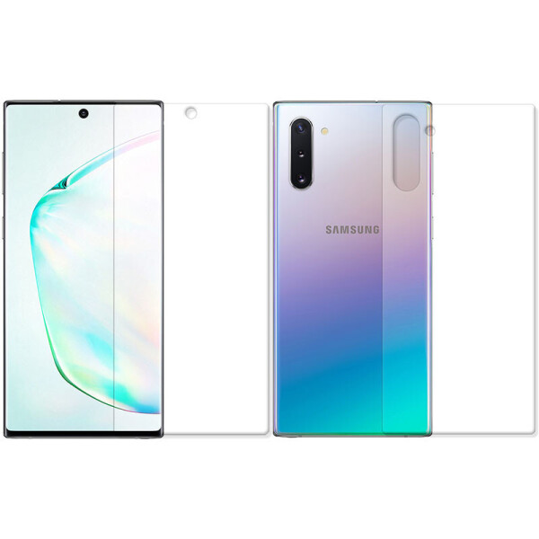 

Защитная нано-пленка ITOP (на обе стороны) для Samsung Galaxy Note 10 (Прозрачный) (770683)