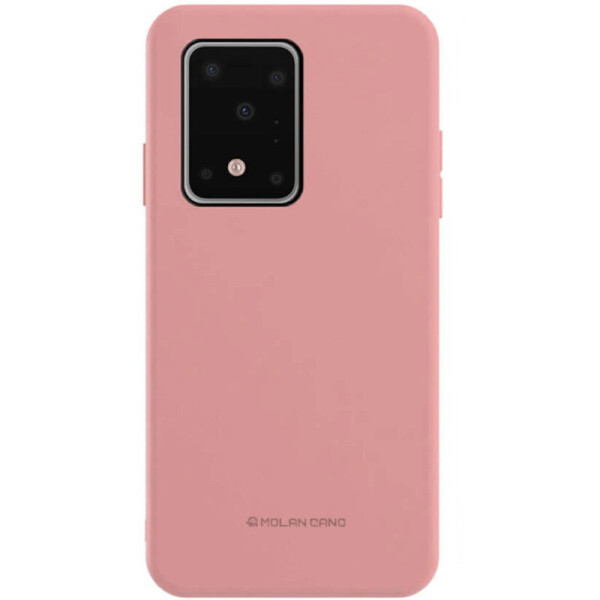

TPU чехол Molan Cano Smooth для Samsung Galaxy S20 Ultra (Розовый) (861460)