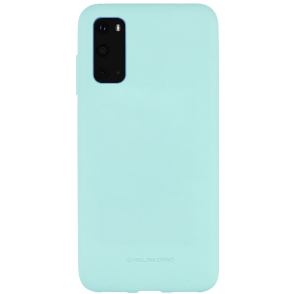 

TPU чехол Molan Cano Smooth для Samsung Galaxy S20 (Бирюзовый) (938108)