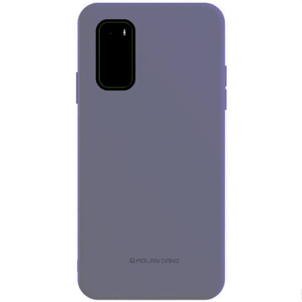 

TPU чехол Molan Cano Smooth для Samsung Galaxy S20 (Серый) (861470)