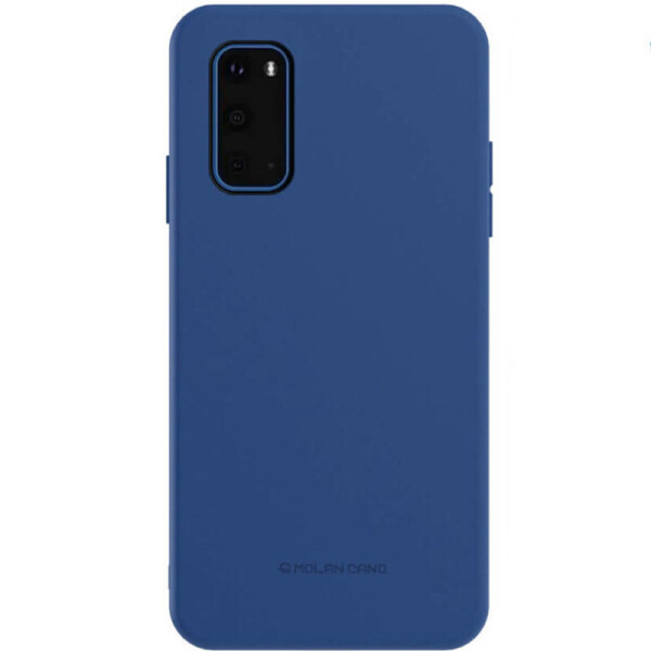 

TPU чехол Molan Cano Smooth для Samsung Galaxy S20 (Синий) (861471)