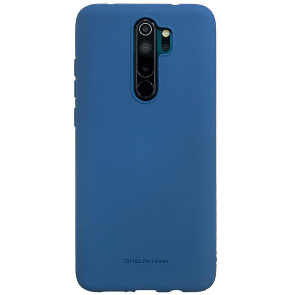 

TPU чехол Molan Cano Smooth для Xiaomi Redmi Note 8 Pro (Синий) (861561)