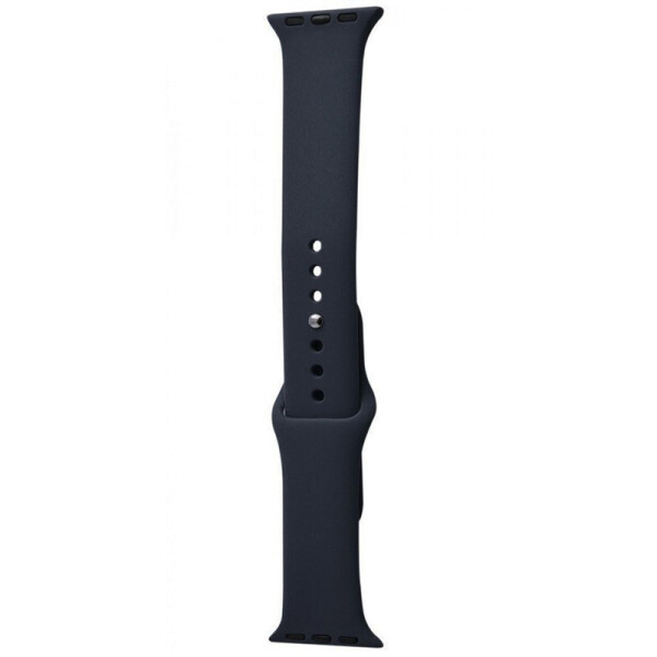 

Силиконовый ремешок для Apple Watch Sport Band 42 / 44 (S) 2pcs (Темно-синий / Midnight blue) (1081856)