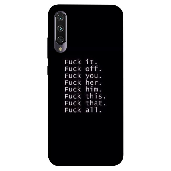 

Чехол F_ck it для Xiaomi Mi CC9e (1074541)