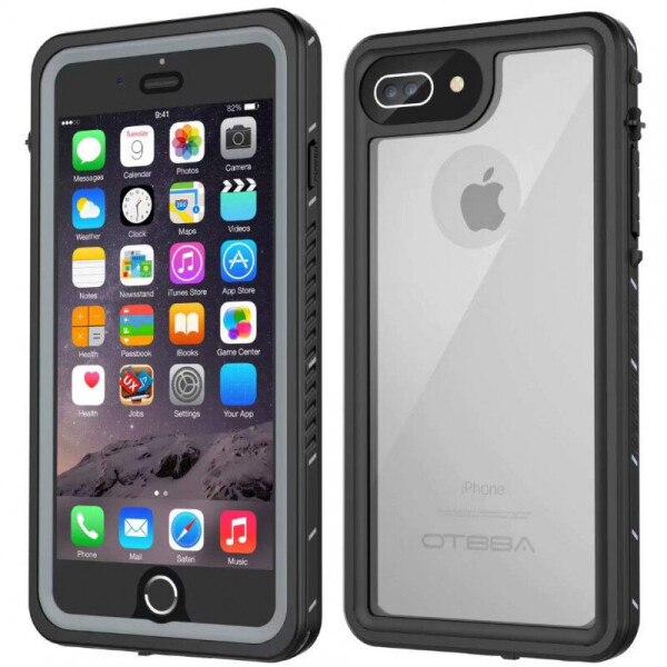 

Водонепроницаемый чехол Shellbox для iPhone 8 plus (5.5";) (Черный) (880800)