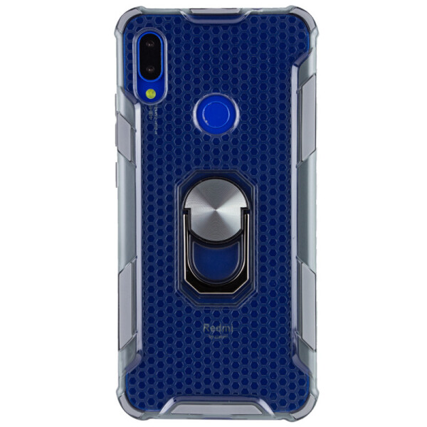 

Ударопрочный чехол Honeycomb Ring для Xiaomi Redmi Note 7 (Темно-серый) (784734)
