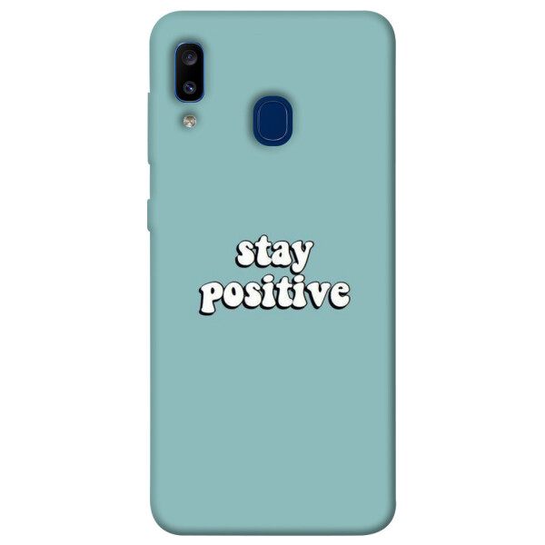 

Чехол Stay positive для Galaxy A20 (2019) (1069400)