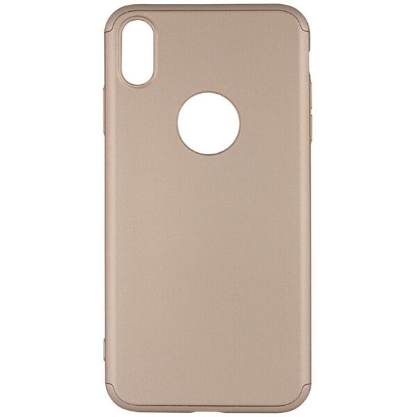 

Пластиковая накладка GKK LikGus 360 градусов для iPhone XS (5.8";) (Золотой) (664016)