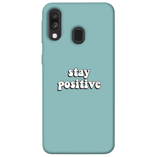 

Чехол Stay positive для Galaxy A40 (2019) (1069406)