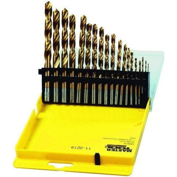 

Набір свердел MasterTool 19 шт. HSS. 11-0219