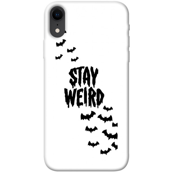 

Чехол Stay Weird для iPhone XR (1077897)