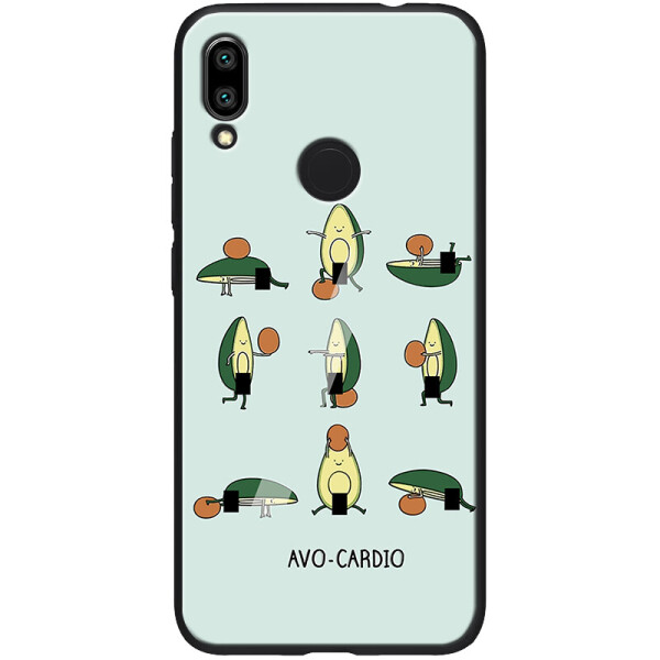 

TPU+PC чехол ForFun для Xiaomi Redmi 7 (Авокардио / Голубой) (746609)