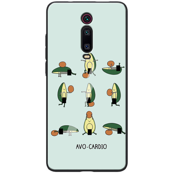 

TPU+PC чехол ForFun для Xiaomi Redmi K20 (Авокардио / Голубой) (746631)