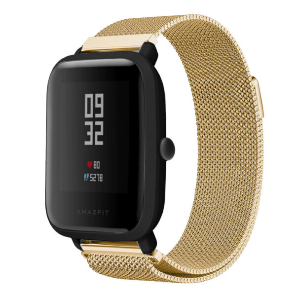 

Ремешок Milanese Loop для Xiaomi Amazfit / Samsung 20 mm (Gold) (836899)