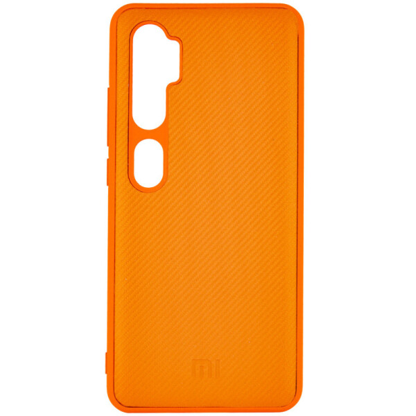 

TPU чехол Fiber Logo для Xiaomi Mi Note 10 (Оранжевый) (868150)