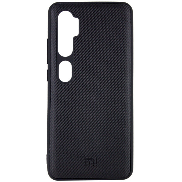 

TPU чехол Fiber Logo для Xiaomi Mi Note 10 (Черный) (868153)