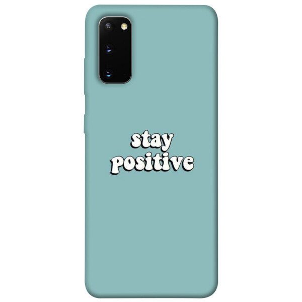 

Чехол Stay positive для Galaxy S20 (2020) (1079521)