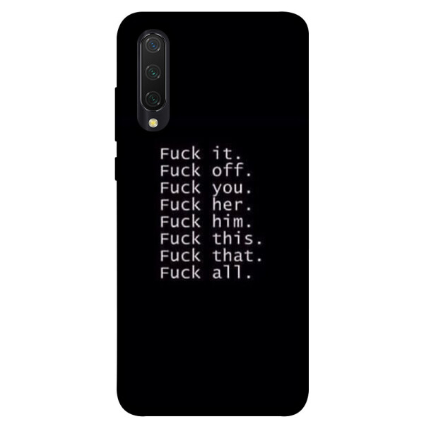 

Чехол F_ck it для Xiaomi Mi 9 Lite (1074592)