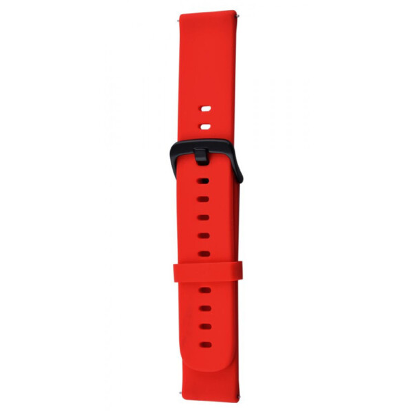 

Силиконовый ремешок для Xiaomi Amazfit/Samsung 20 mm (Красный) (836903)