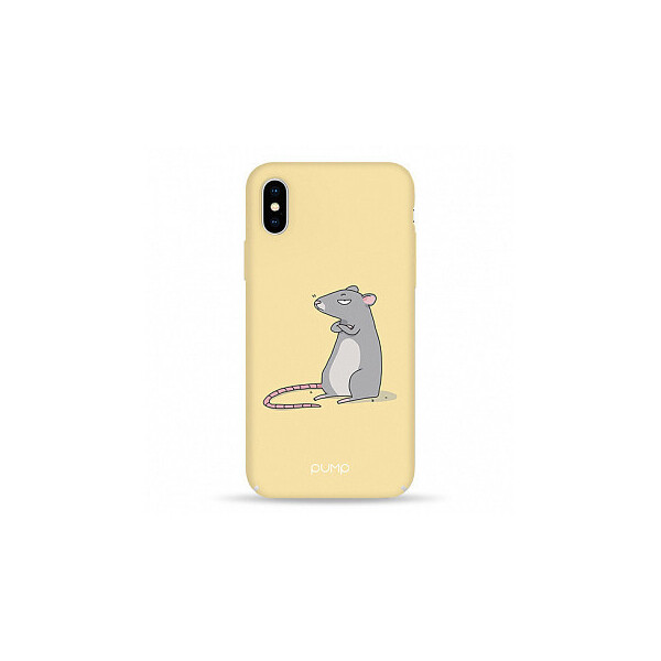 

Чехол Pump Tender Touch для iPhone XS (5.8";) (Rat The Gray) (869292)