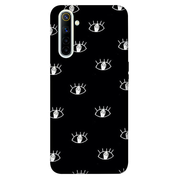 

Чехол Глаз паттерн для Realme 6 (1077061)