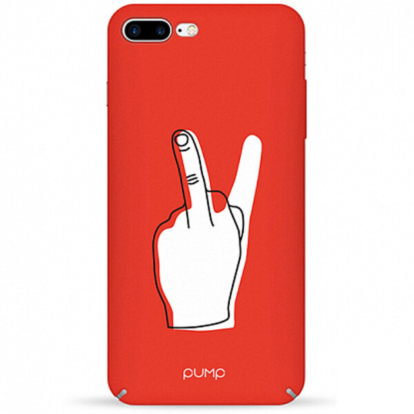 

Чехол Pump Tender Touch для iPhone 7 plus (5.5";) (V for Middle Finger) (686091)
