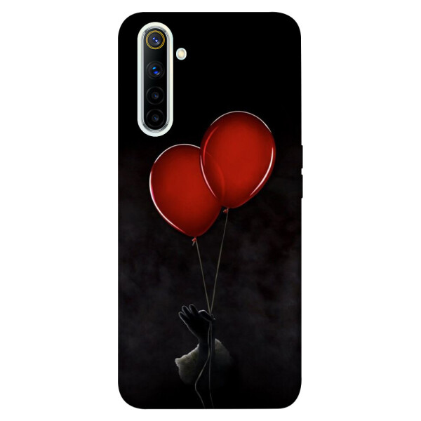 

Чехол Красные шары для Realme 6 (1079233)