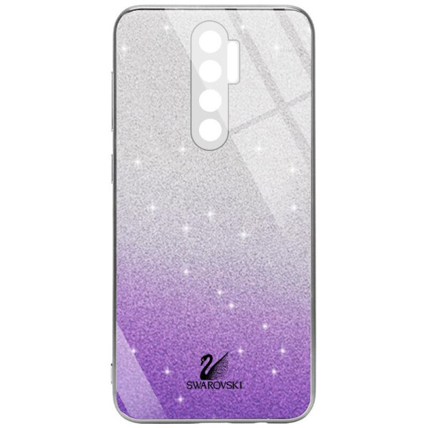 

TPU+Glass чехол Swarovski Full Camera для Xiaomi Redmi 9 (Фиолетовый) (1082611)