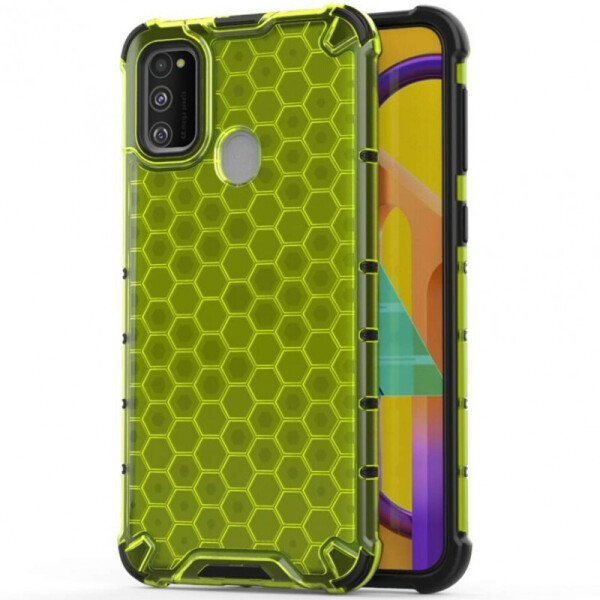 

Ударопрочный чехол Honeycomb для Samsung Galaxy M30s (Зеленый) (784689)