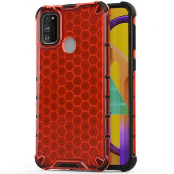 

Ударопрочный чехол Honeycomb для Samsung Galaxy M30s (Красный) (784690)