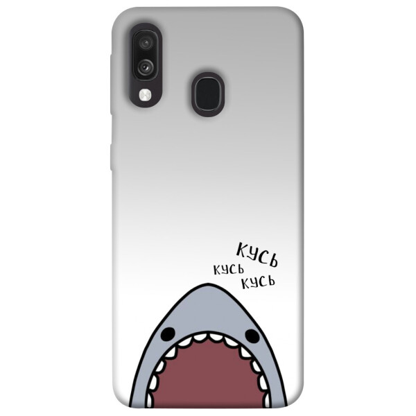 

Чехол Акула кусь кусь для Galaxy A40 (2019) (1073026)