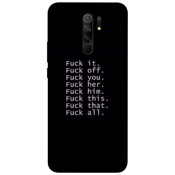 

Чехол F_ck it для Xiaomi Redmi 9 (1074584)
