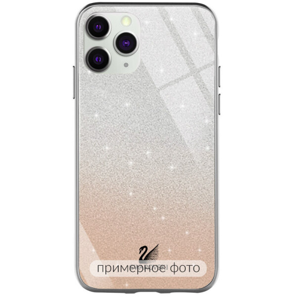 

TPU+Glass чехол Swarovski для iPhone 8 plus (5.5";) (Золотой) (1080245)