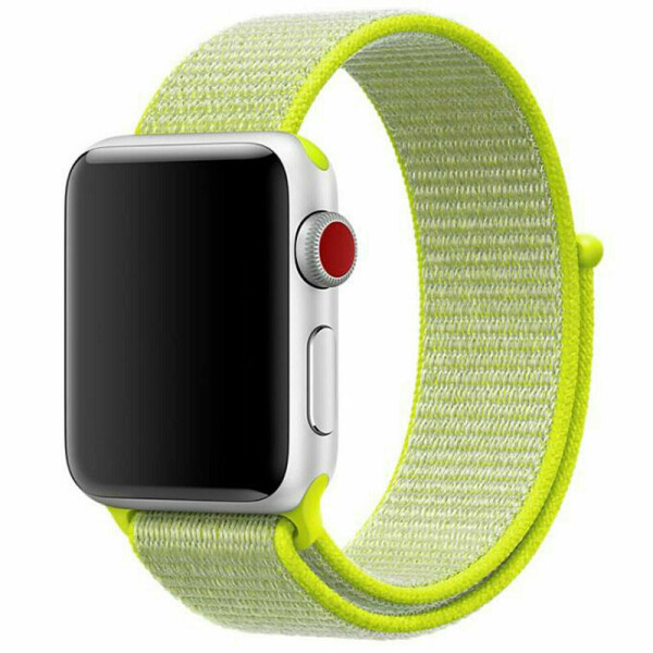 

Ремешок Nylon для Apple watch 38mm/40mm (Салатовый / Neon green) (1080637)