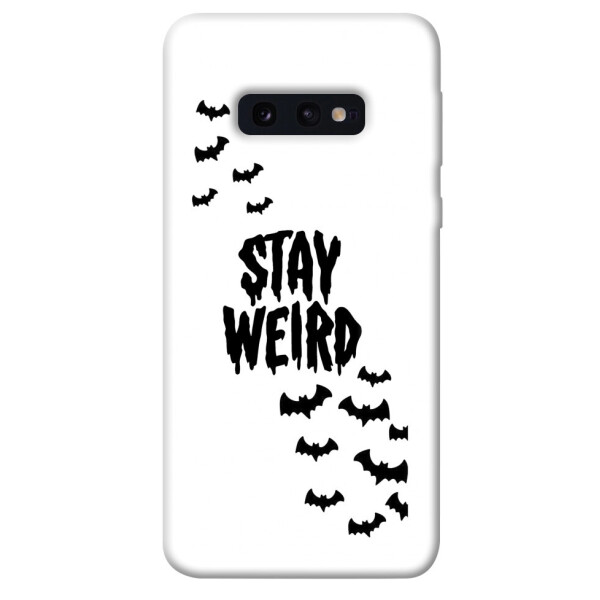

Чехол Stay Weird для Galaxy S10e (1078059)