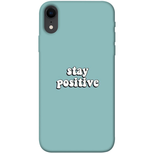 

Чехол Stay positive для iPhone XR (1069390)