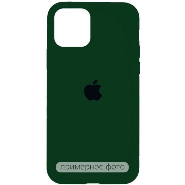 

Чехол Silicone Case Full Protective (AA) для iPhone X (5.8";) (Зеленый / Forest green) (907963)