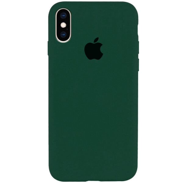 

Чехол Silicone Case Full Protective (AA) для Apple iPhone XS Max (6.5";) (Зеленый / Forest green) (898621)