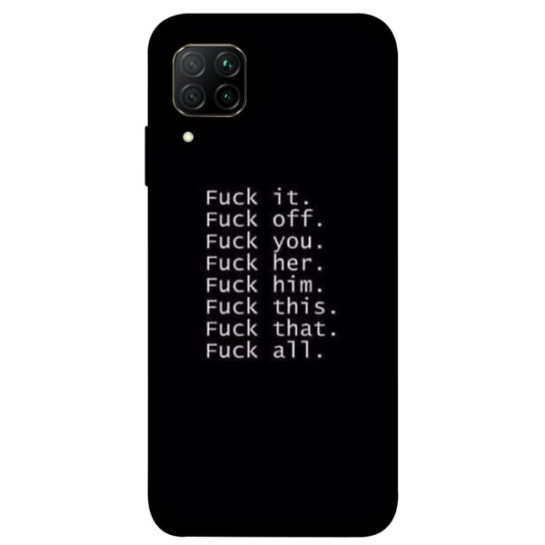 

Чехол F_ck it для Huawei P40 Lite (1074586)