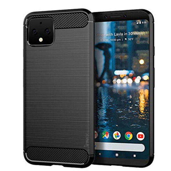 

TPU чехол iPaky Slim Series для Google Pixel 4 (Черный) (858409)