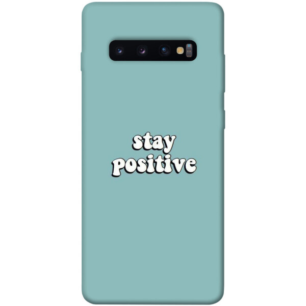 

Чехол Stay positive для Galaxy S10 Plus (2019) (1069411)
