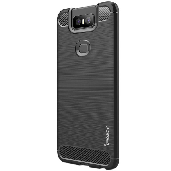 

TPU чехол iPaky Slim Series для Asus Zenfone 6 (ZS630KL) (Черный) (872413)