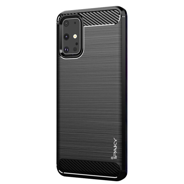 

TPU чехол iPaky Slim Series для Samsung Galaxy S20+ (Черный) (872434)