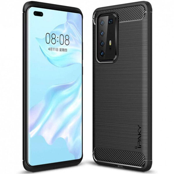 

TPU чехол iPaky Slim Series для Huawei P40 Pro (Черный) (880992)