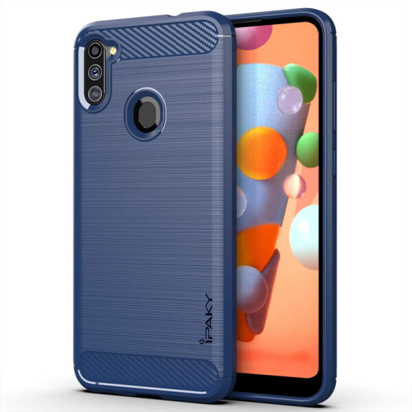 

TPU чехол iPaky Slim Series для Samsung Galaxy A11 (Синий) (880996)
